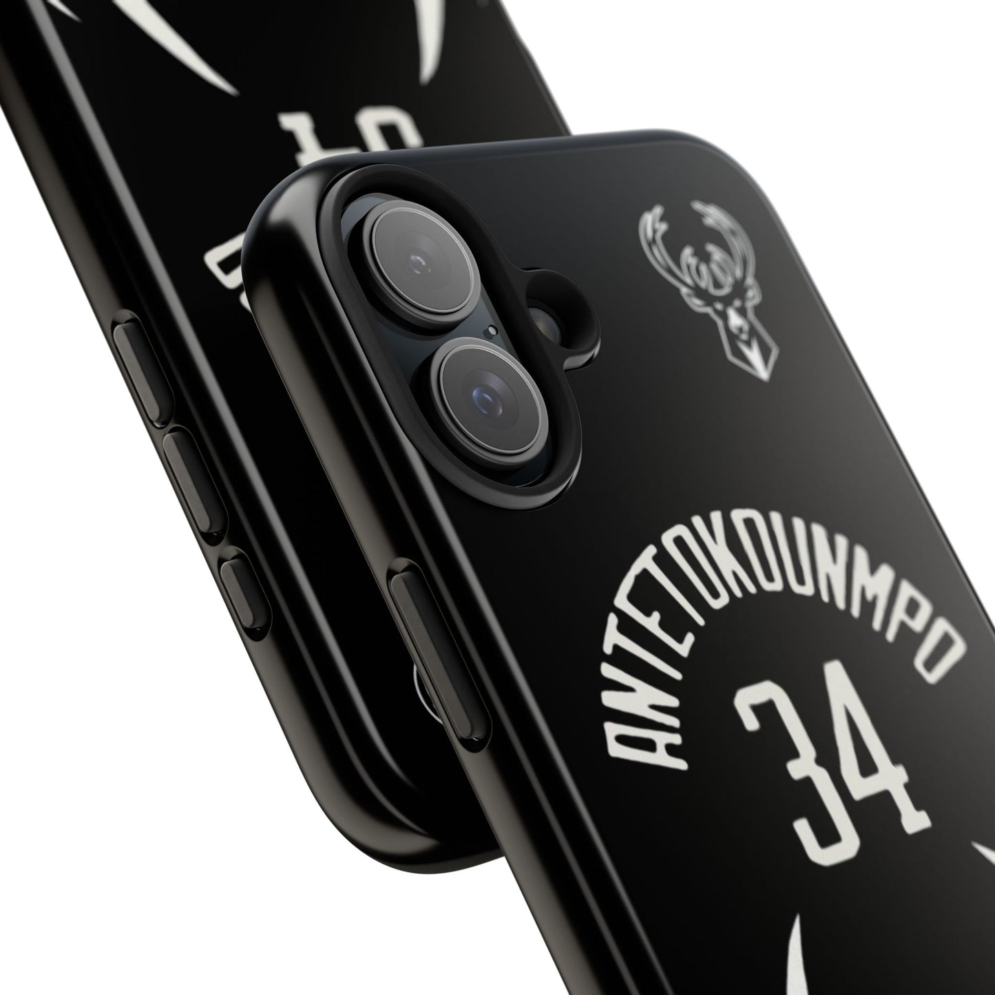 Giannis Antetokounmpo Milwaukee Bucks – Basketball iPhone and Samsung Case Black