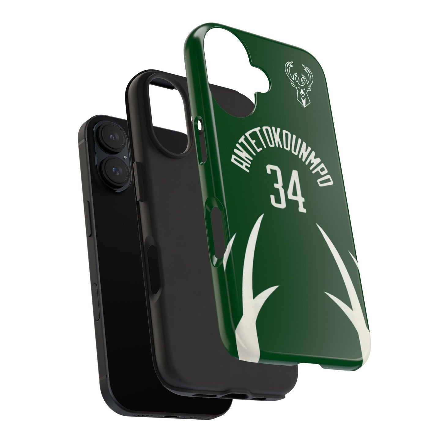 Giannis Antetokounmpo Milwaukee Bucks – Basketball iPhone and Samsung Case Green