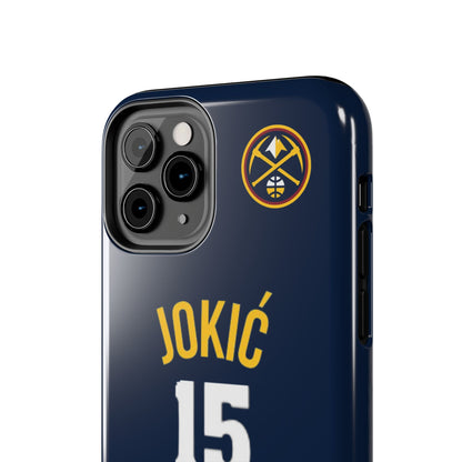 Nikola Jokić, Denver Nuggets – Joker Basketball iPhone and Samsung Case