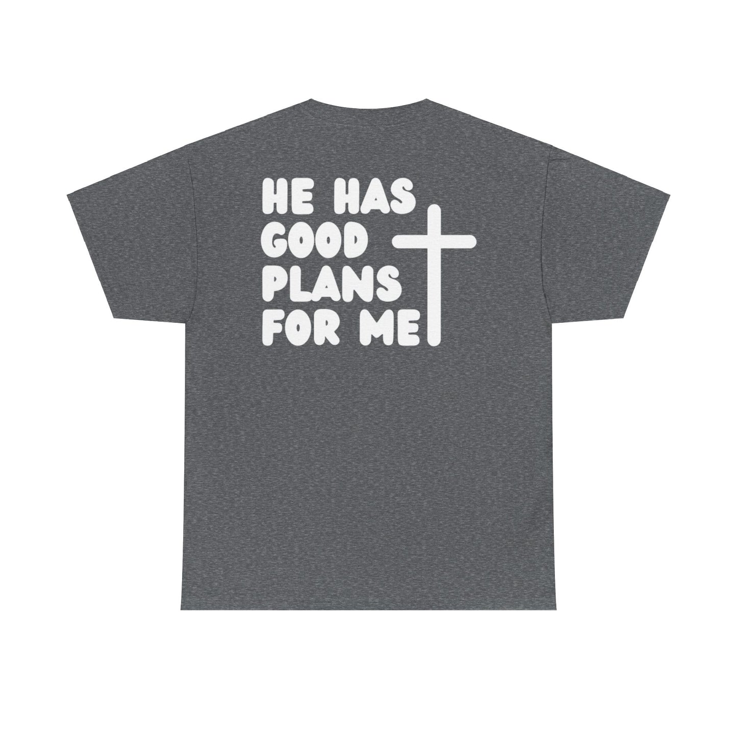 Jeremiah 29 11 Bible Verse Unisex Faith T-Shirt - He Has Good Plans For Me Christian Apparel
