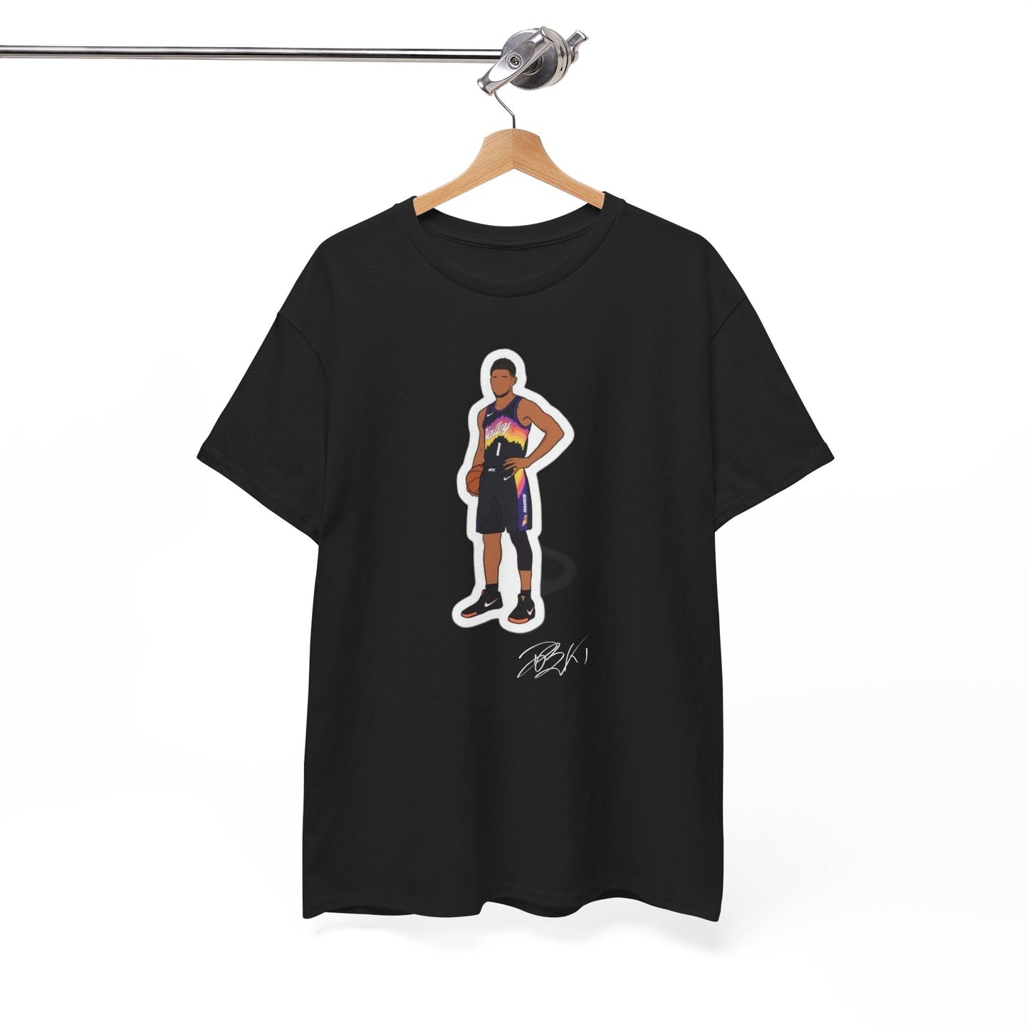 Devin Booker shirt designed for Phoenix Suns supporters