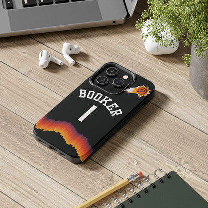 Kevin Durant, Phoenix Suns – Slim Reaper Basketball iPhone and Samsung Case Black
