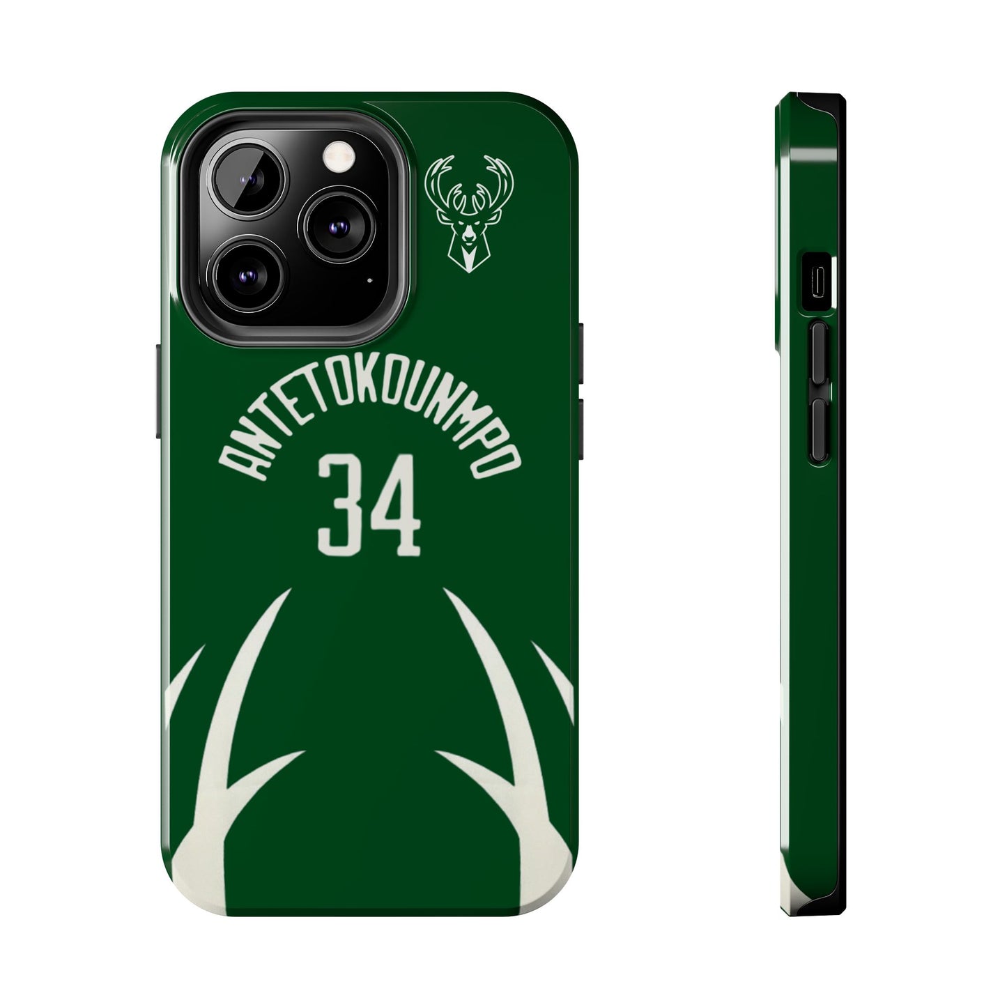 Giannis Antetokounmpo Milwaukee Bucks – Basketball iPhone and Samsung Case Green