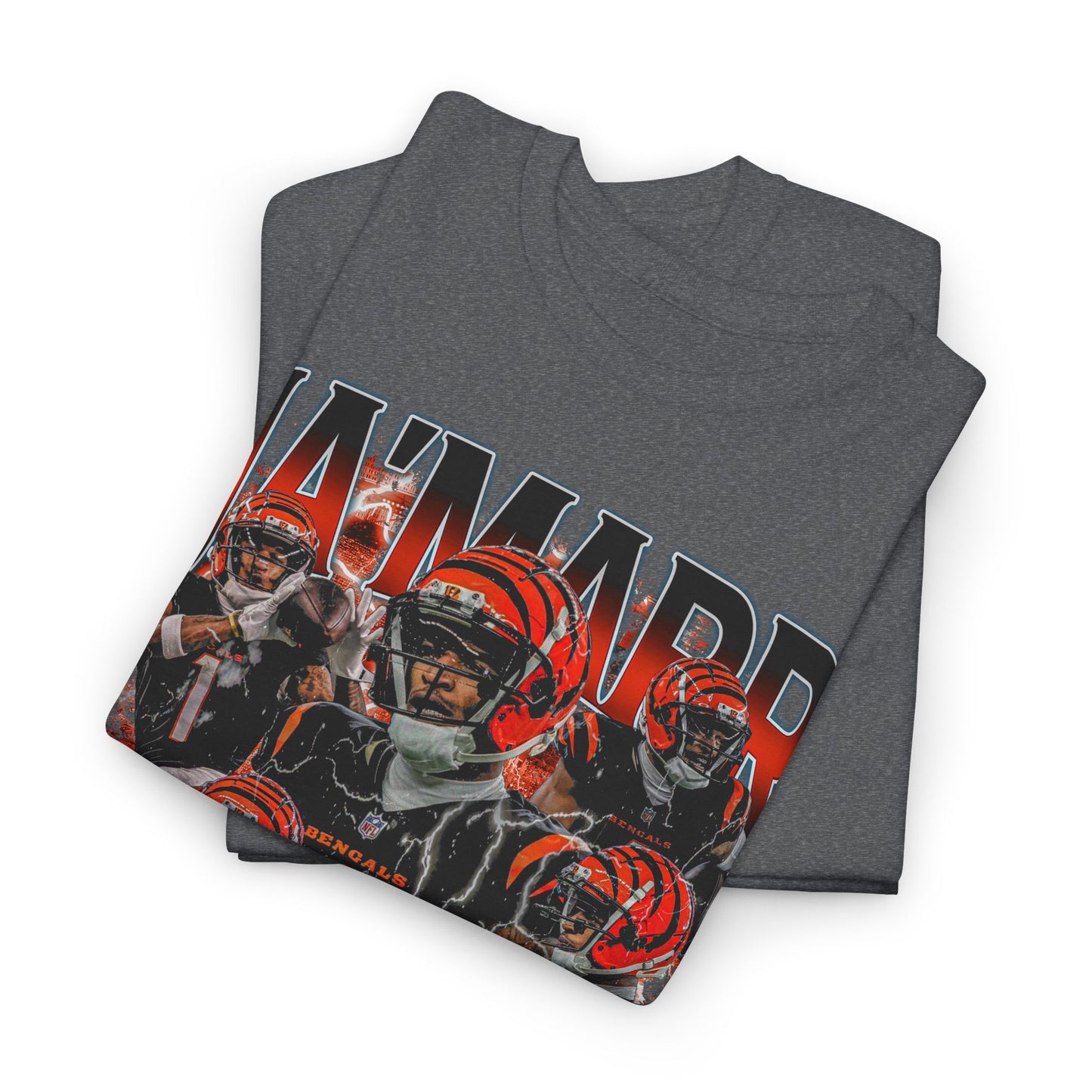 Vintage 90s Graphic Style Ja'Marr Chase T-Shirt -  Retro Oversized Sport Tee, Ja'Marr Chase Shirt, Cincinnati Bengals Shirt, Classic American Football Fan Bootleg Gift