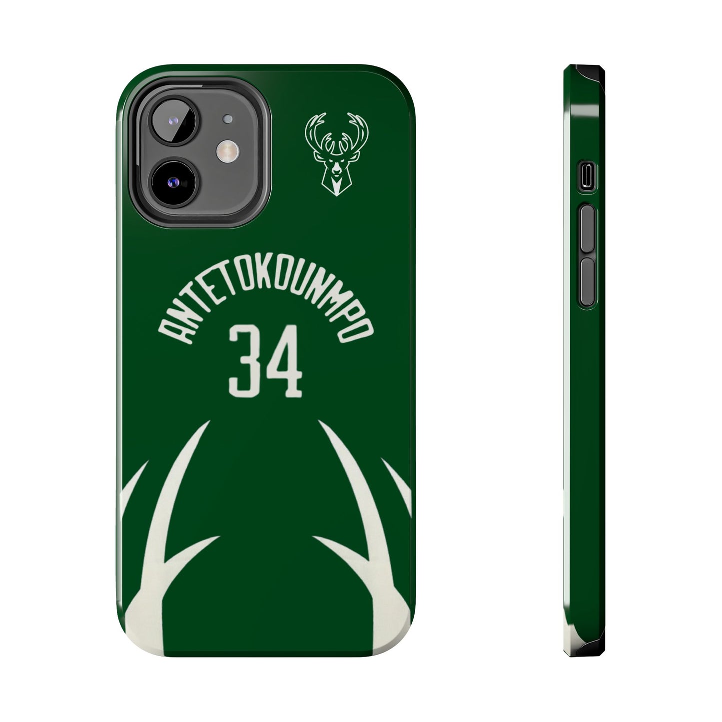 Giannis Antetokounmpo Milwaukee Bucks – Basketball iPhone and Samsung Case Green