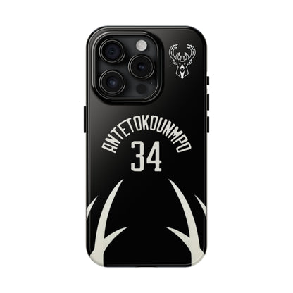 Giannis Antetokounmpo Milwaukee Bucks – Basketball iPhone and Samsung Case Green