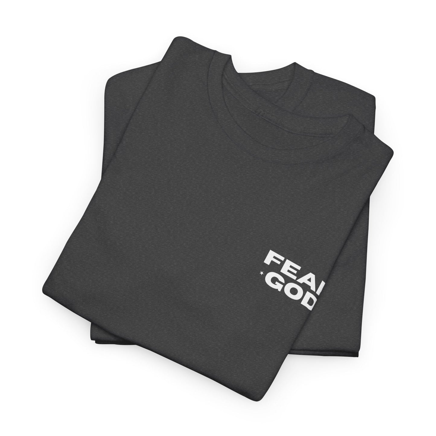 Fear God Tshirt - Christian Apparel with Psalms 128:1 Bible Verse - Inspirational Religious Shirt & Gift Idea for Men And Women