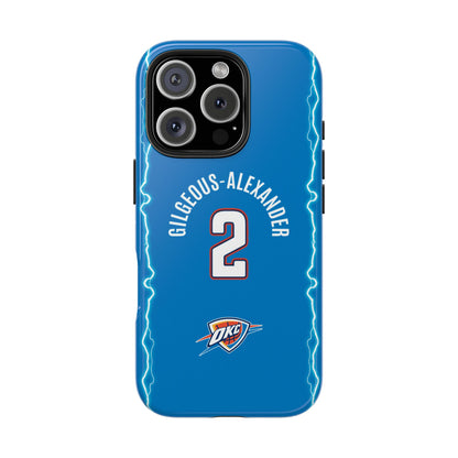 Shai Gilgeous-Alexander Phone Case Oklahoma City Thunder NBA for iPhone Samsung