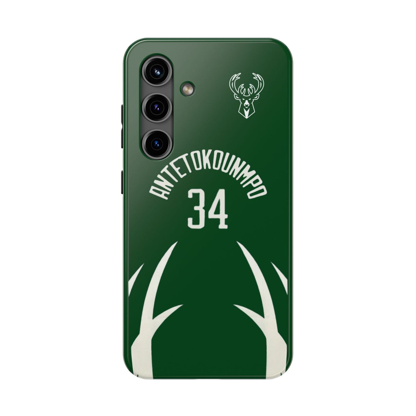 Giannis Antetokounmpo Milwaukee Bucks – Basketball iPhone and Samsung Case Green