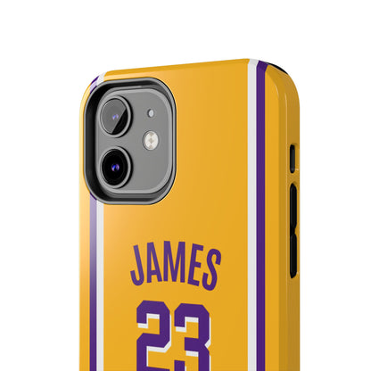 LeBron James, Los Angeles Lakers – King’s Legacy Basketball iPhone and Samsung Case