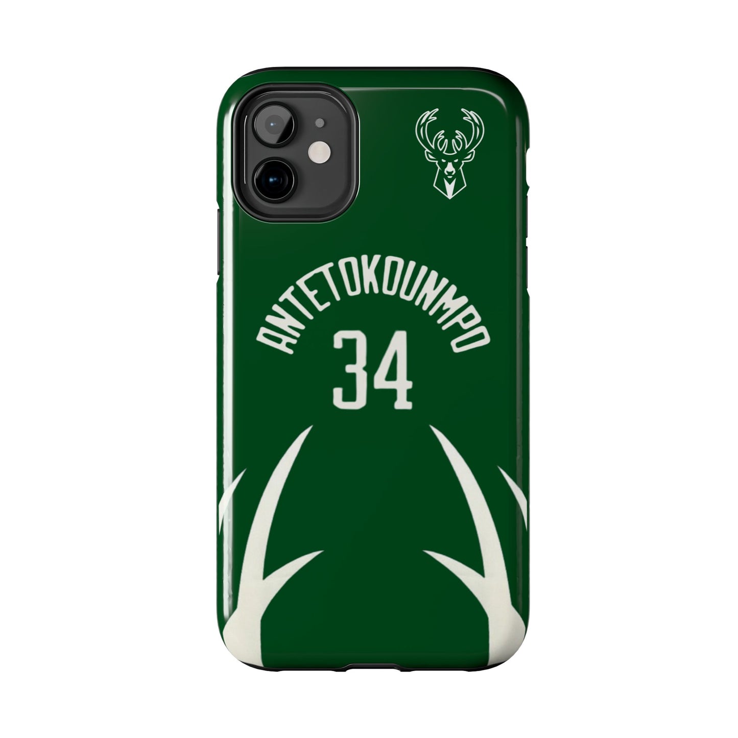 Giannis Antetokounmpo Milwaukee Bucks – Basketball iPhone and Samsung Case Green