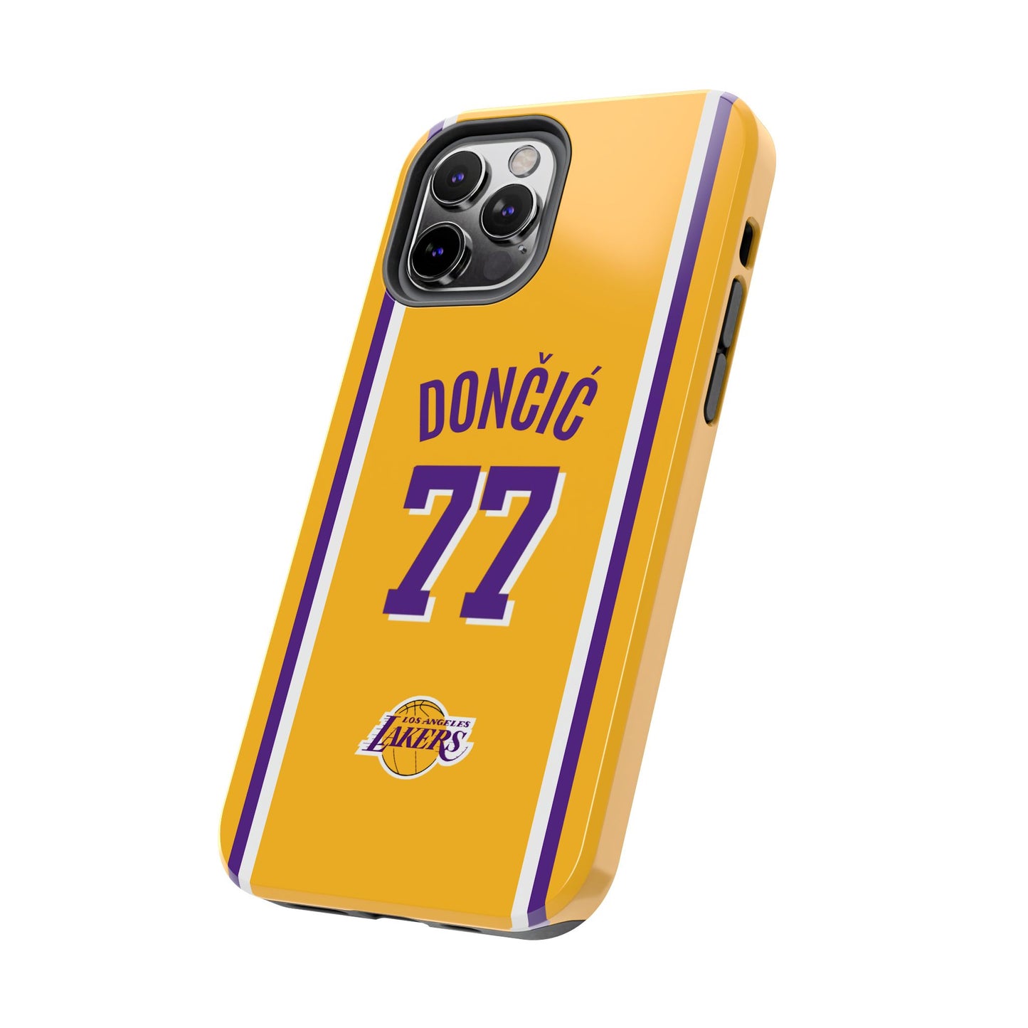 Luka Dončić, Los Angeles Lakers – Hollywood Magic Basketball iPhone and Samsung Case