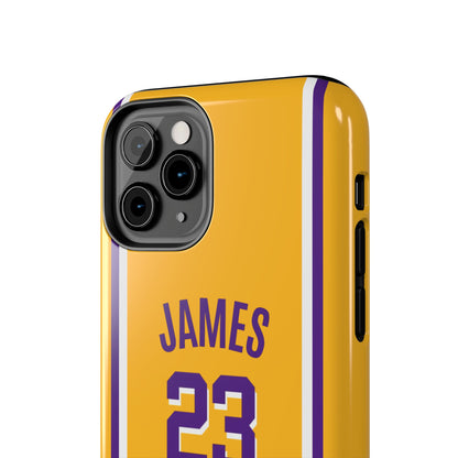 LeBron James, Los Angeles Lakers – King’s Legacy Basketball iPhone and Samsung Case