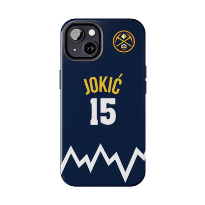Nikola Jokić, Denver Nuggets – Joker Basketball iPhone and Samsung Case