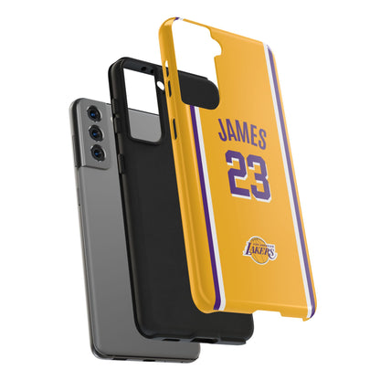 LeBron James, Los Angeles Lakers – King’s Legacy Basketball iPhone and Samsung Case