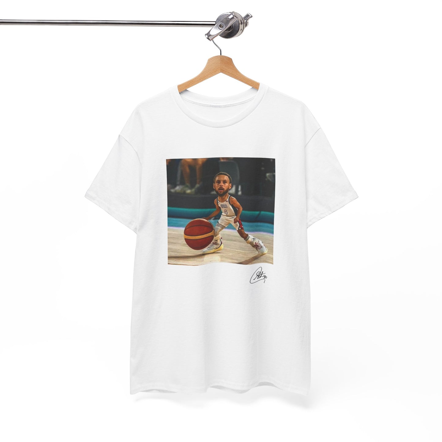 Stephen Curry Box Graphic Tee - NBA Basketball Fan Apparel