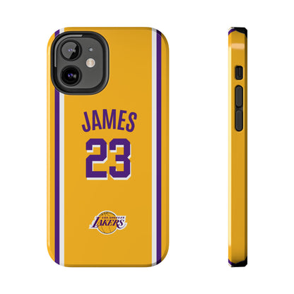 LeBron James, Los Angeles Lakers – King’s Legacy Basketball iPhone and Samsung Case