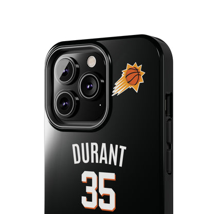 Kevin Durant, Phoenix Suns – Slim Reaper Basketball iPhone and Samsung Case Black