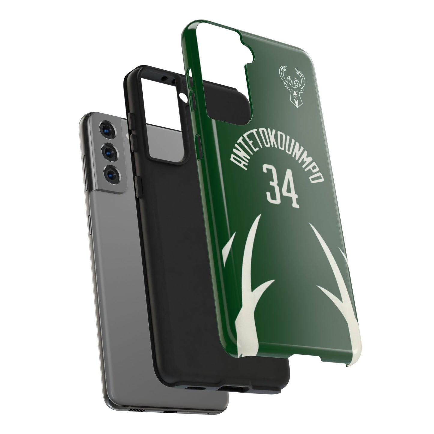 Giannis Antetokounmpo Milwaukee Bucks – Basketball iPhone and Samsung Case Green