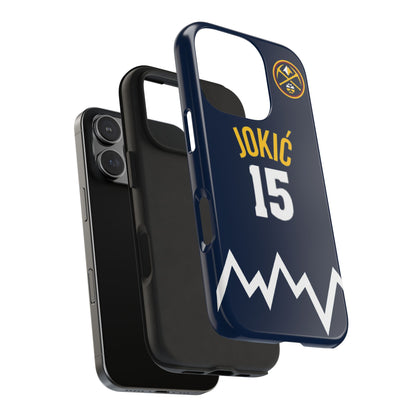 Nikola Jokić, Denver Nuggets – Joker Basketball iPhone and Samsung Case