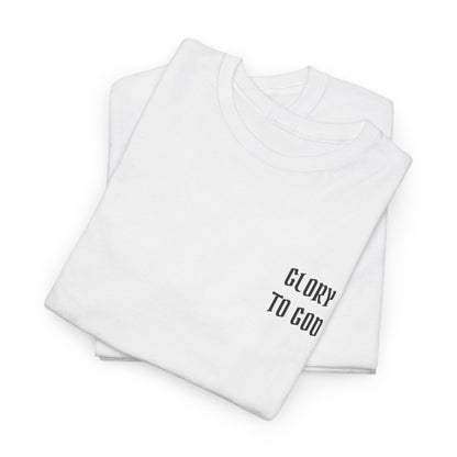 Glory to God 1 Corinthians 10:31 T-Shirt Christian Faith Shirt Bible Verse Tee Religious Graphic Tee Inspirational Christian Apparel