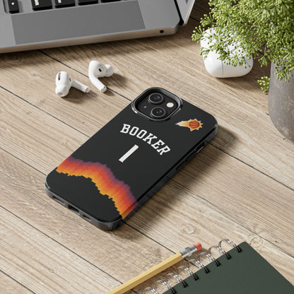 Devin Booker Phoenix Suns – Basketball iPhone and Samsung Case Black