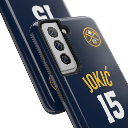 Nikola Jokić, Denver Nuggets – Joker Basketball iPhone and Samsung Case
