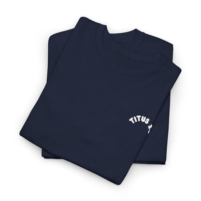 Titus 3 5 Bible Verse Unisex Faith T-Shirt - Washed from the Inside Christian Apparel