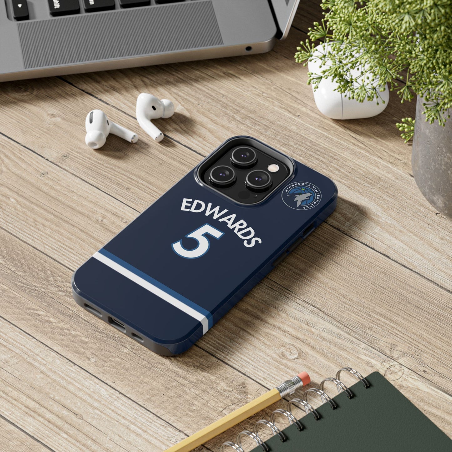 Anthony Edwards, Minnesota Timberwolves – Basketball iPhone and Samsung Case