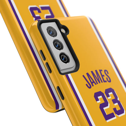 LeBron James, Los Angeles Lakers – King’s Legacy Basketball iPhone and Samsung Case