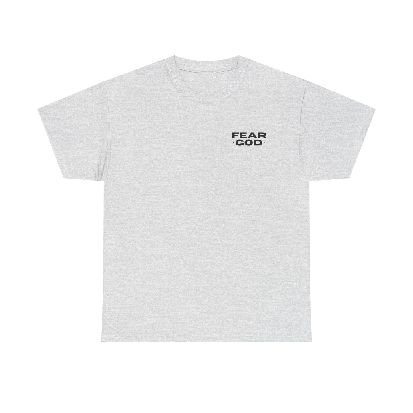 Fear God Tshirt - Christian Apparel with Psalms 128:1 Bible Verse - Inspirational Religious Shirt & Gift Idea for Men And Women