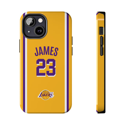LeBron James, Los Angeles Lakers – King’s Legacy Basketball iPhone and Samsung Case