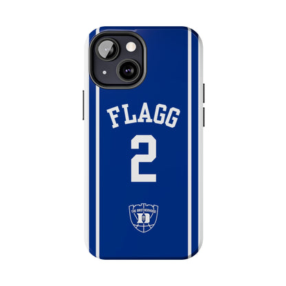 Basketball-themed March Madness phone case featuring Cooper Flagg.