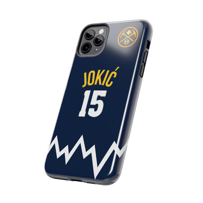 Nikola Jokić, Denver Nuggets – Joker Basketball iPhone and Samsung Case