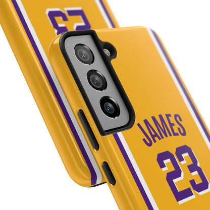 LeBron James, Los Angeles Lakers – King’s Legacy Basketball iPhone and Samsung Case
