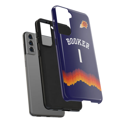 Devin Booker Phoenix Suns – Basketball iPhone and Samsung Case Purple
