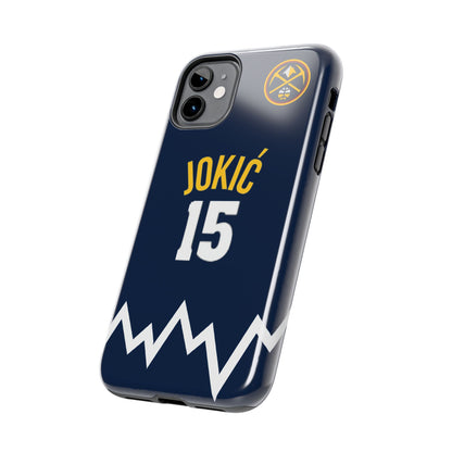 Nikola Jokić, Denver Nuggets – Joker Basketball iPhone and Samsung Case