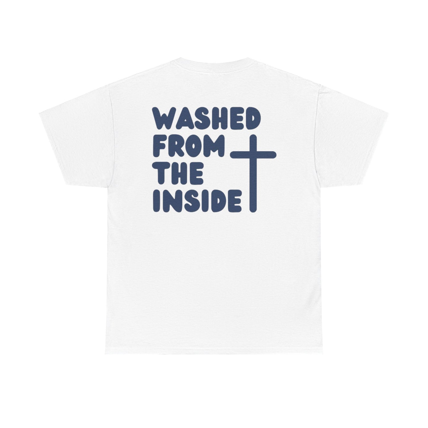 Titus 3 5 Bible Verse Unisex Faith T-Shirt - Washed from the Inside Christian Apparel