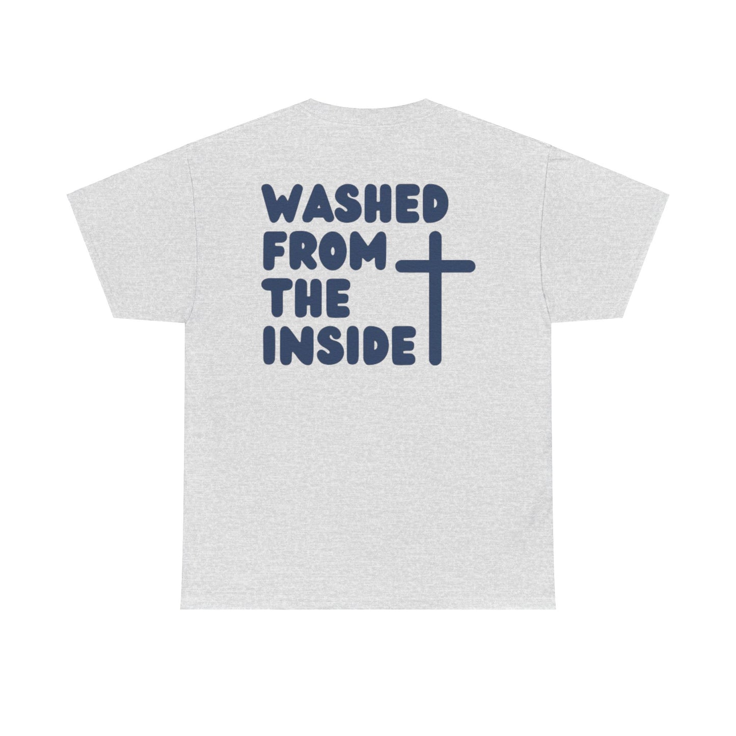Titus 3 5 Bible Verse Unisex Faith T-Shirt - Washed from the Inside Christian Apparel