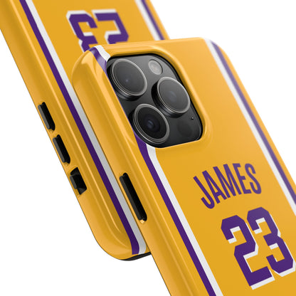 LeBron James, Los Angeles Lakers – King’s Legacy Basketball iPhone and Samsung Case
