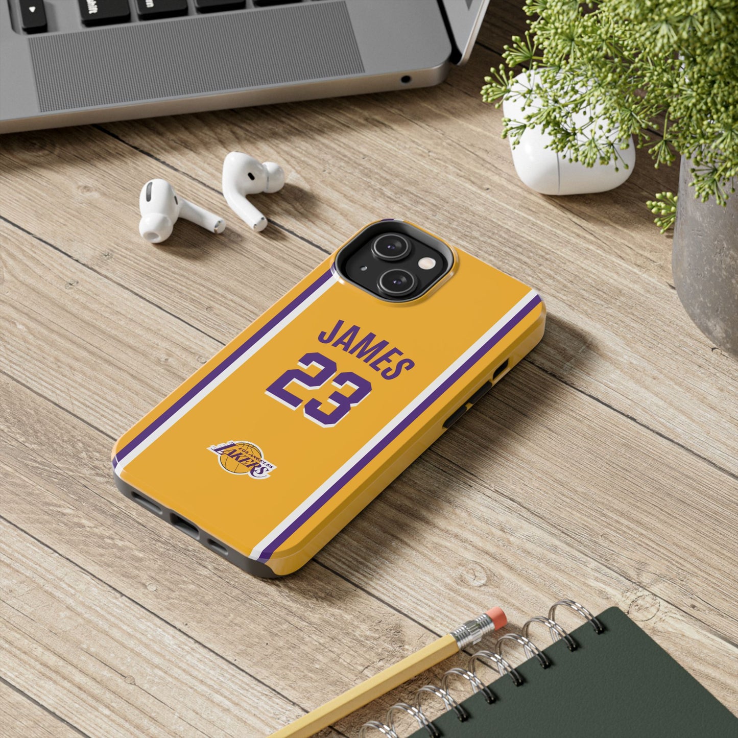 LeBron James, Los Angeles Lakers – King’s Legacy Basketball iPhone and Samsung Case