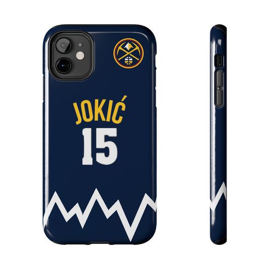 Nikola Jokić, Denver Nuggets – Joker Basketball iPhone and Samsung Case