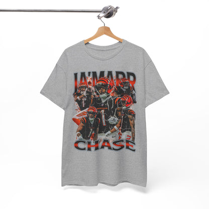 Vintage 90s Graphic Style Ja'Marr Chase T-Shirt -  Retro Oversized Sport Tee, Ja'Marr Chase Shirt, Cincinnati Bengals Shirt, Classic American Football Fan Bootleg Gift