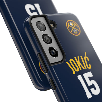 Nikola Jokić, Denver Nuggets – Joker Basketball iPhone and Samsung Case
