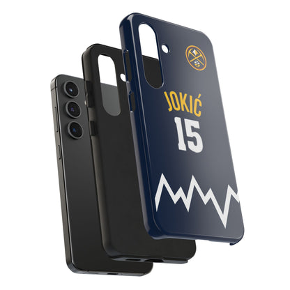 Nikola Jokić, Denver Nuggets – Joker Basketball iPhone and Samsung Case
