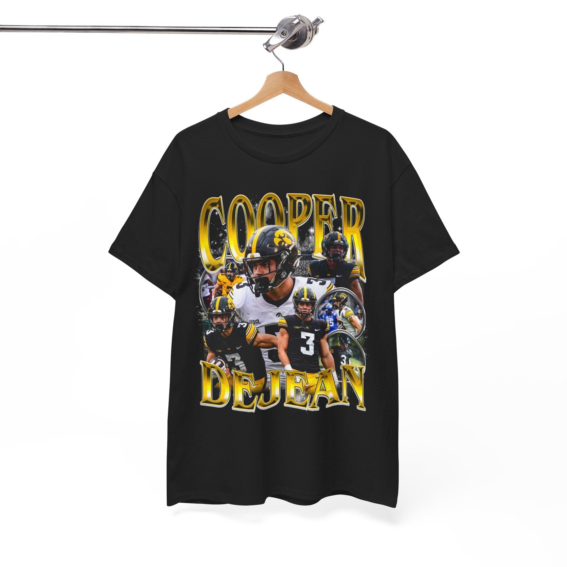 Cooper DeJean shirt repping elite defensive talent