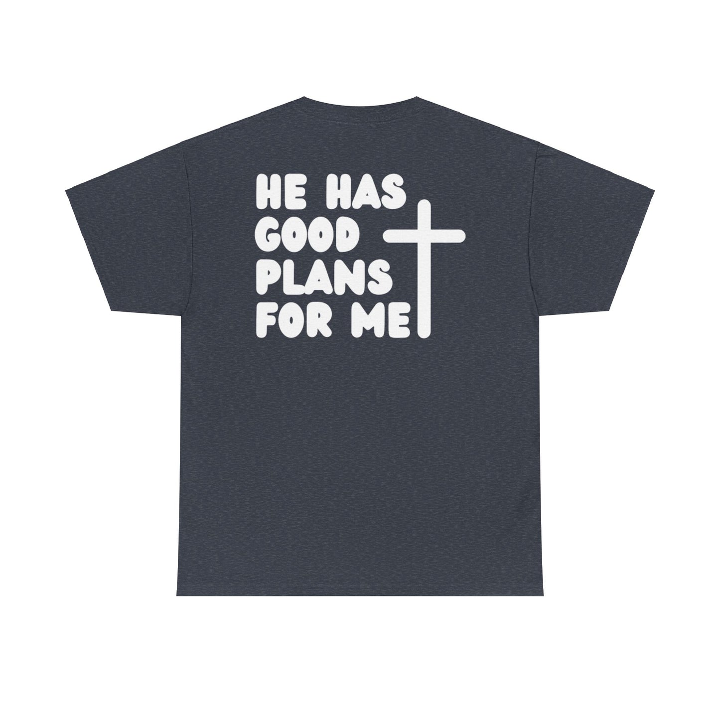 Jeremiah 29 11 Bible Verse Unisex Faith T-Shirt - He Has Good Plans For Me Christian Apparel