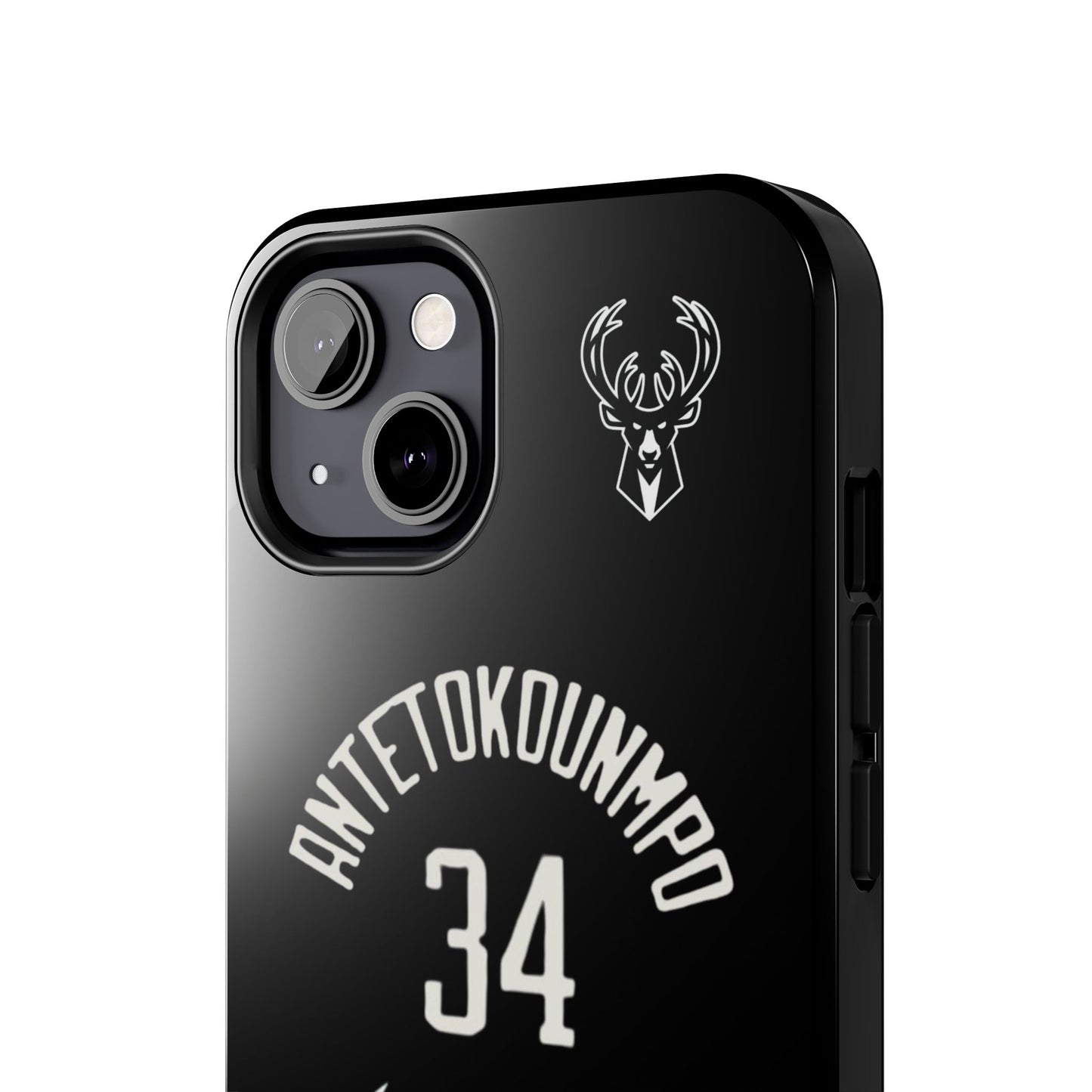 Giannis Antetokounmpo Milwaukee Bucks – Basketball iPhone and Samsung Case Black