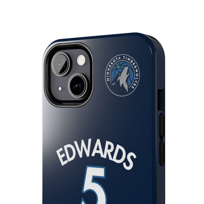 Anthony Edwards, Minnesota Timberwolves – Basketball iPhone and Samsung Case