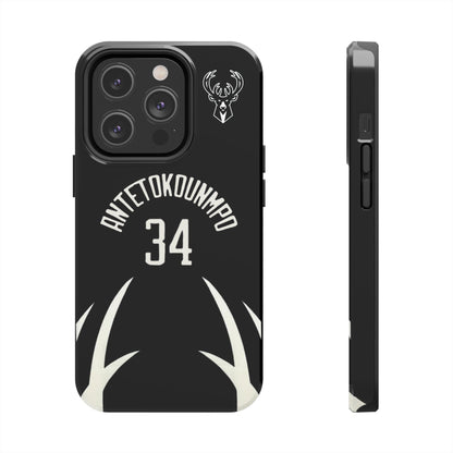 Giannis Antetokounmpo Milwaukee Bucks – Basketball iPhone and Samsung Case Green